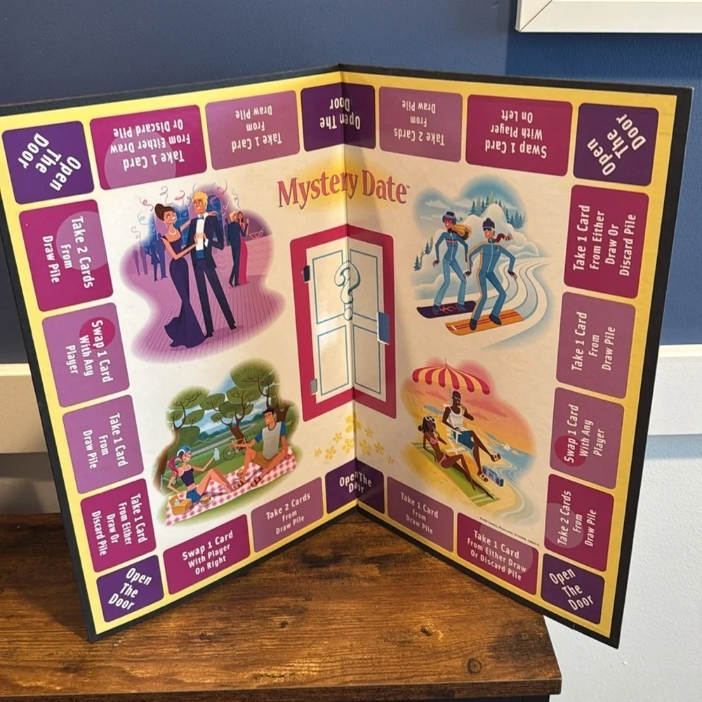 Classic Mystery Date Board Game 2005 Milton Bradley replacement parts *as is*